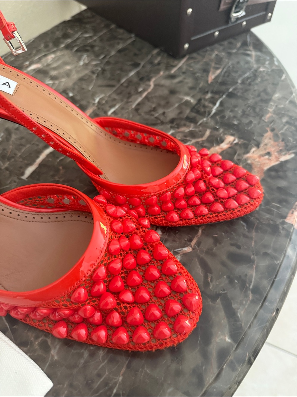 Alaïa
Studded mesh and leather pumps size 41 NWT - Picture 11 of 16